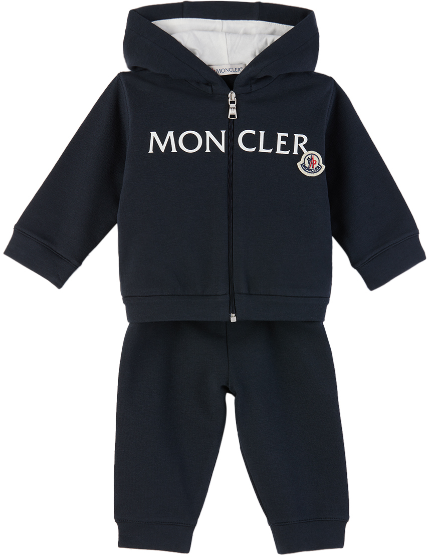 

Детский принтованный спортивный костюм Moncler Enfant