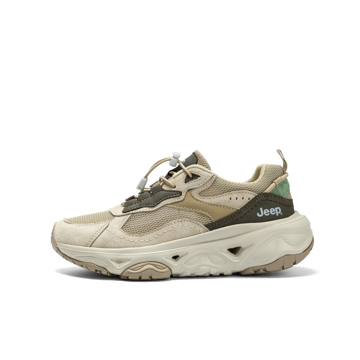 

Кроссовки Jeep Chunky Sneakers Women's Low-top, цвет Apricot