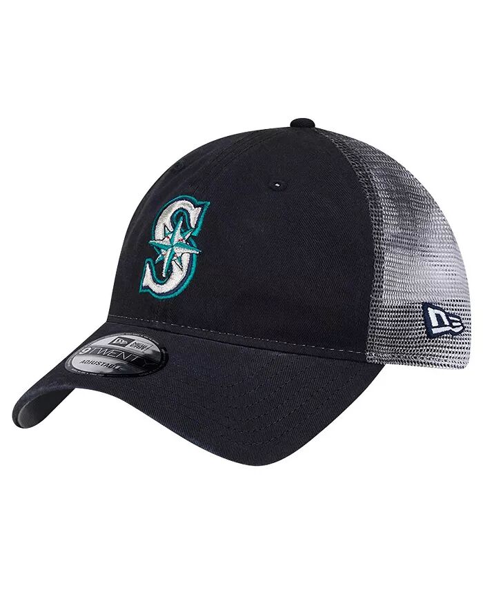 

Мужская темно-синяя кепка Seattle Mariners Team Slick Trucker 9TWENTY Adjustable New Era