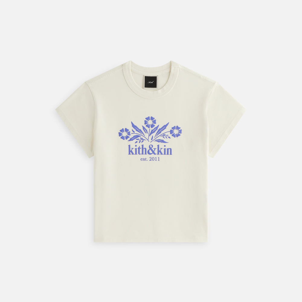 

Футболка Kith Women Mulberry Kith & Kin Bellflower Vintage Tee, цвет Muslin