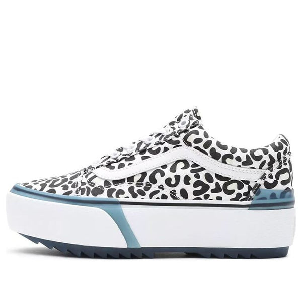 

Кроссовки old skool stacked 'uv ink - leopard' Vans, черный