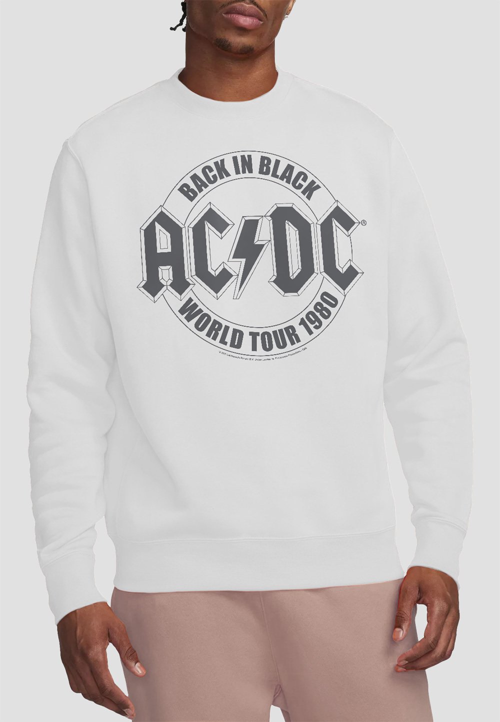 

Толстовка ACDC TOUR EMBLEM Cotton Soul, белый
