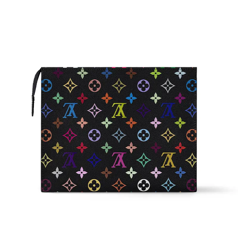 

LOUIS VUITTON Косметичка Takashi Murakami черная разноцветная