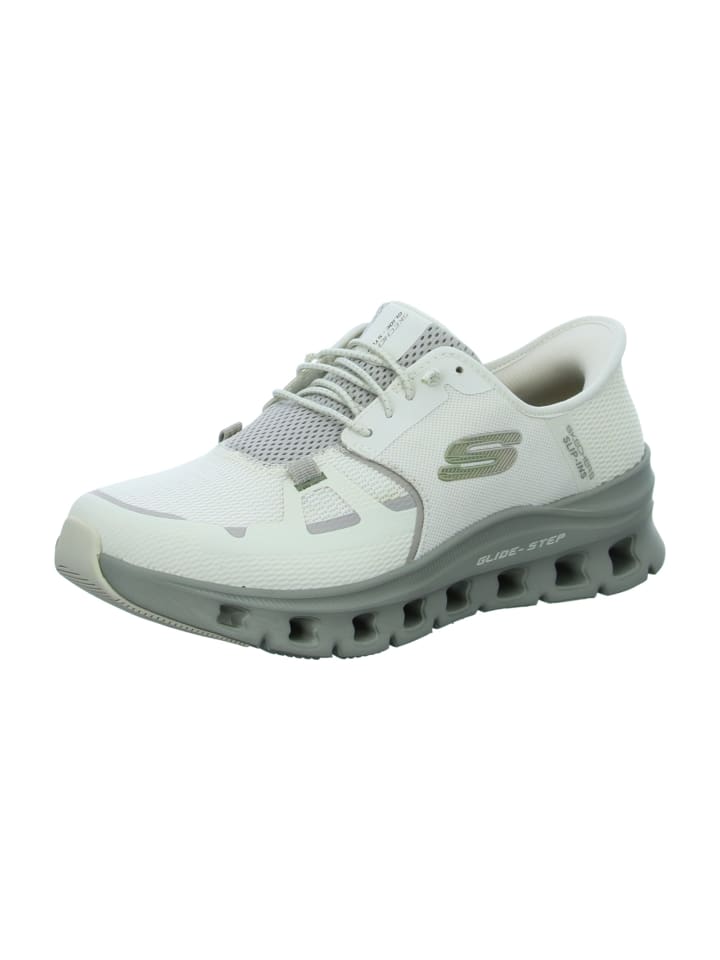 Skechers Спортивные лоферы бежевого цвета — фото 2