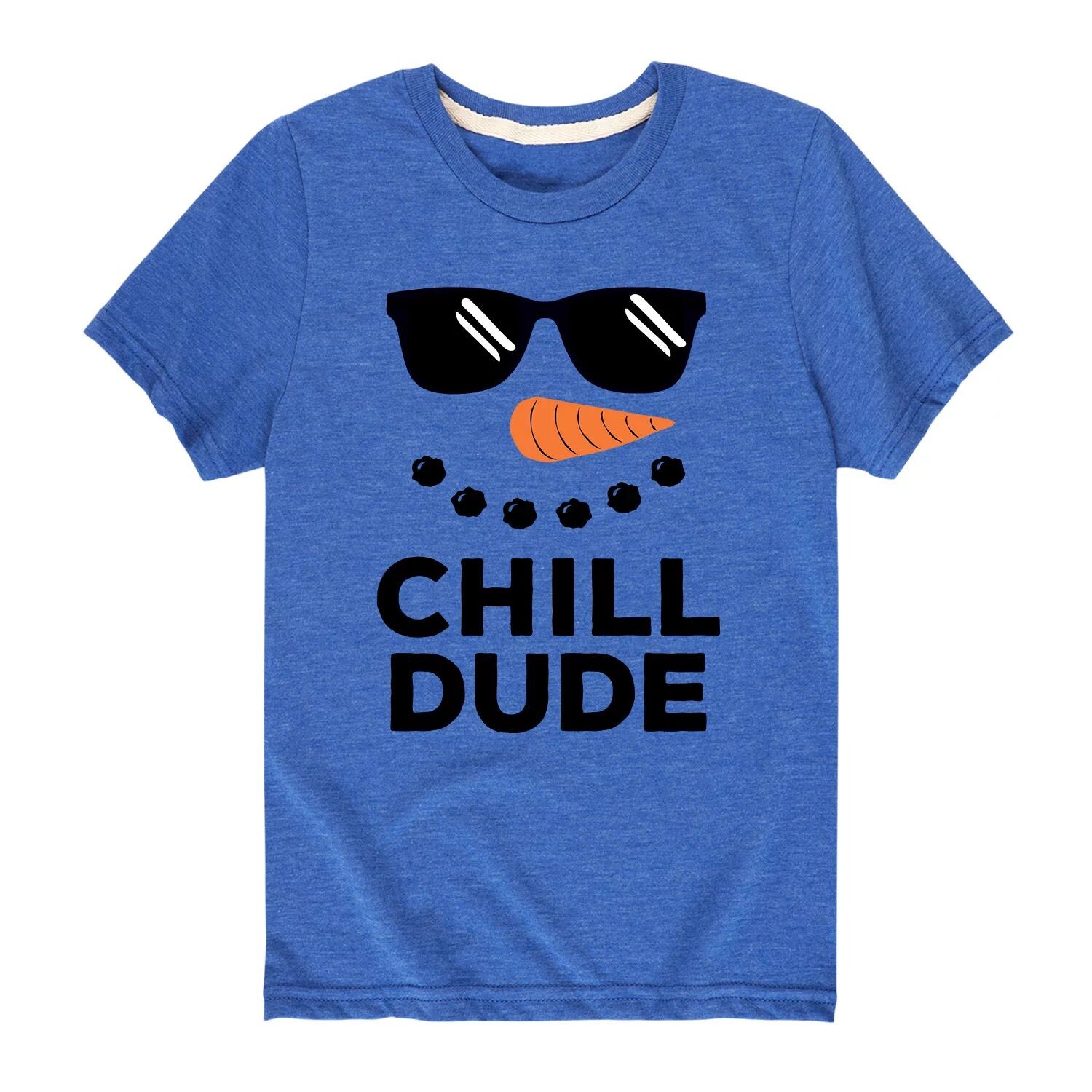 

Футболка с рисунком снеговика для мальчиков 8–20 лет Chill Dude Licensed Character