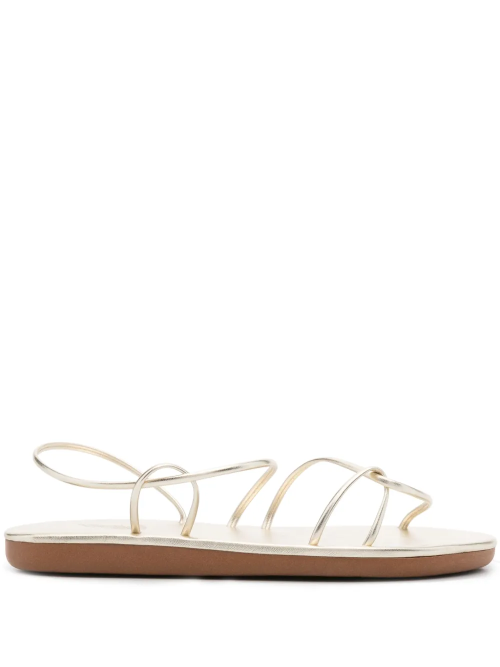 Сандалии Proorismos с эффектом металлик Ancient Greek Sandals, золотой
