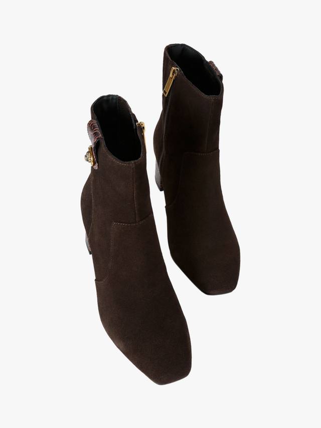 Челси ботинки с отделкой на щиколотке Kurt Geiger London, Brown — фото 2