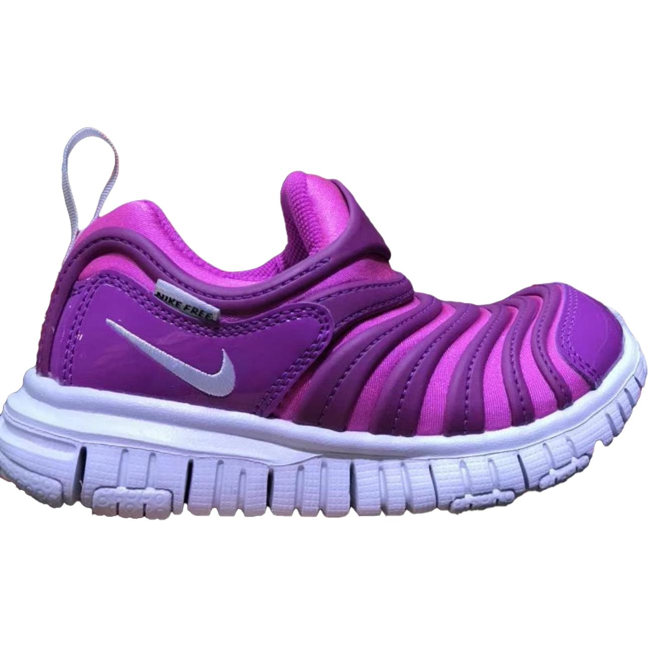 Динамо фри детские повседневные туфли для детей 3-7 лет Nike, фиолетовый — фото 3
