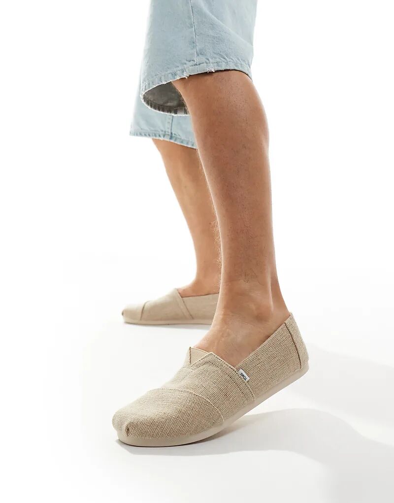 

Туфли-слипоны Alpargata натурального цвета Toms