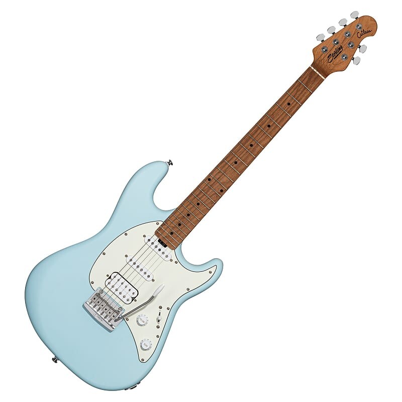 

Электрогитара Sterling by Music Man Cutlass CT50HSS, Daphne Blue Satin