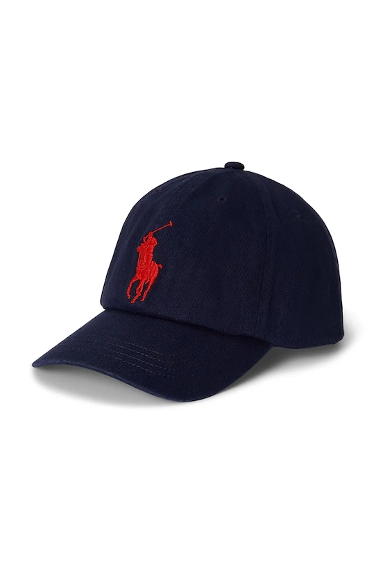 

Детская хлопковая бейсболка Polo Ralph Lauren, темно-синий