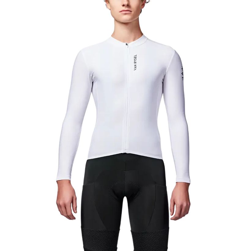 

DECATHLON Одежда для велоспорта VAN RYSEL Racer, унисекс, цвет: снежно-дымчатый черный