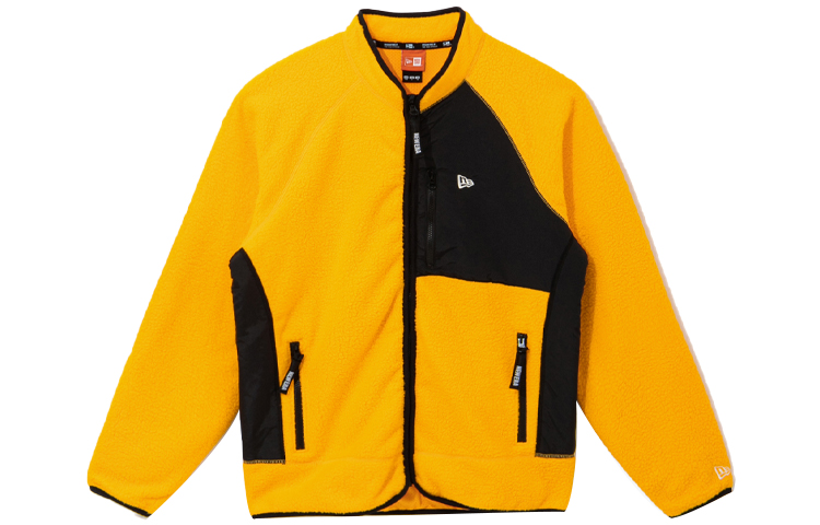 

New Era Желтая бархатная куртка унисекс, Yellow