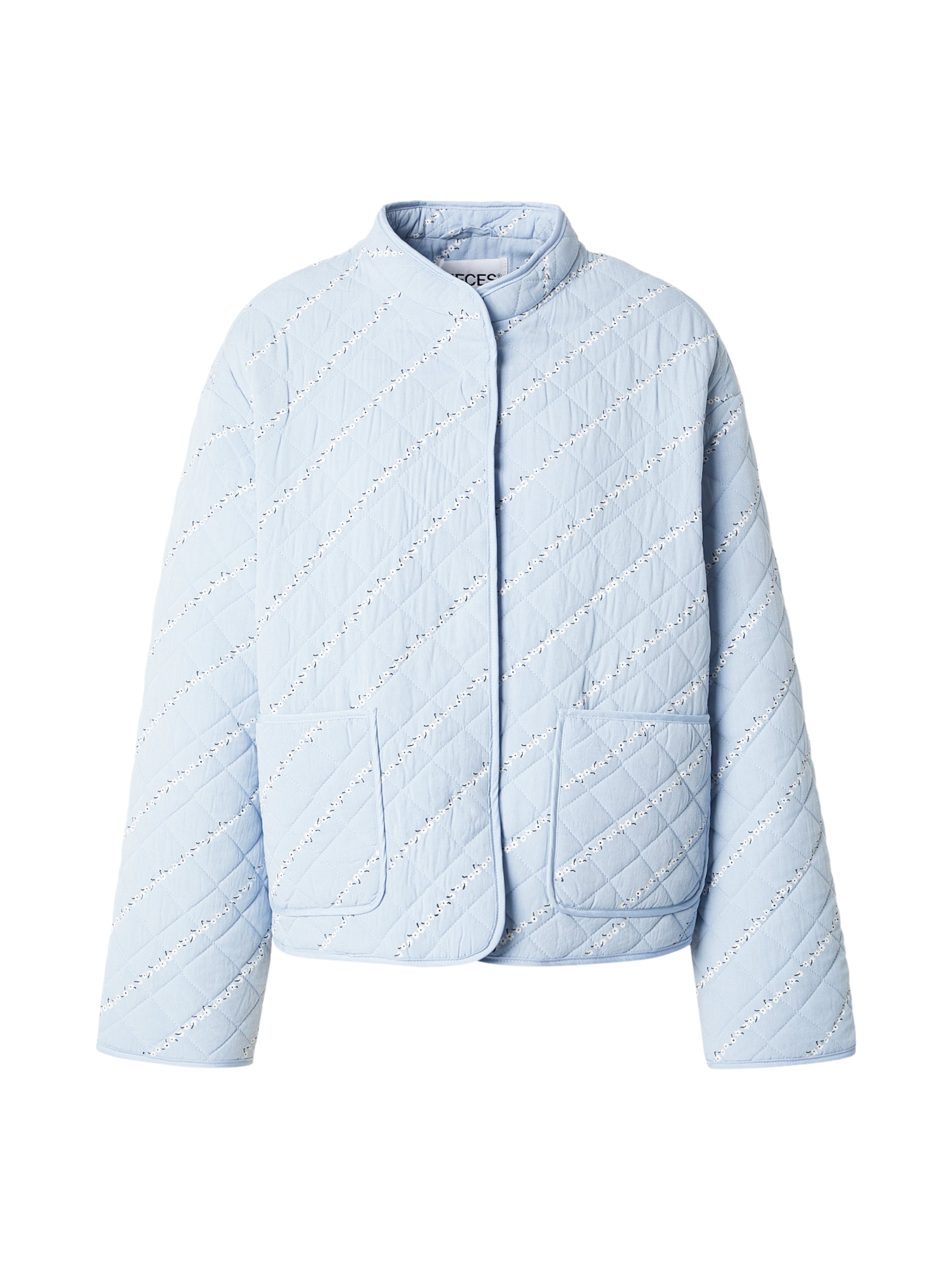 

PIECES Куртка межсезонная 'PCRIKKE' в светло-голубом цвете