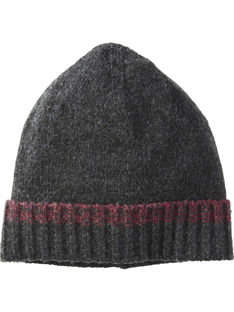 

Шапка Jan Vanderstorm Beanie Jairus, темно-серый
