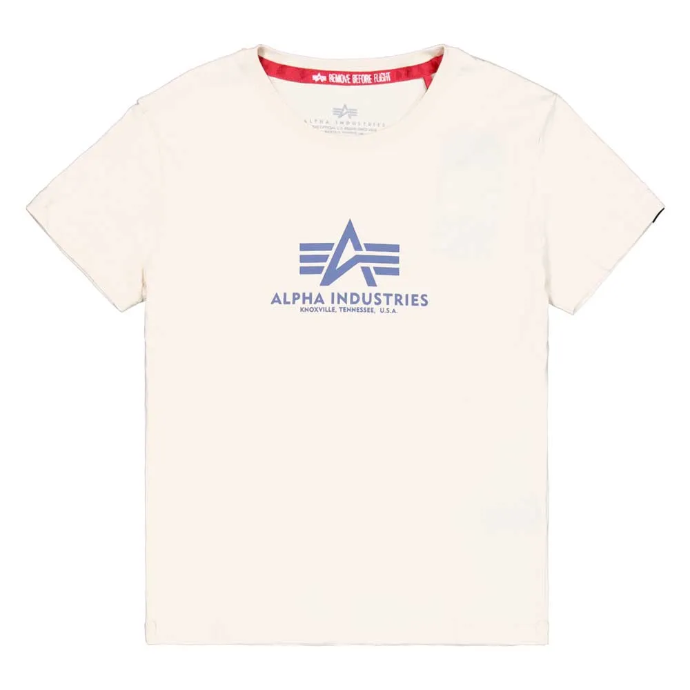 

Футболка с коротким рукавом Alpha Industries New Basic, белый