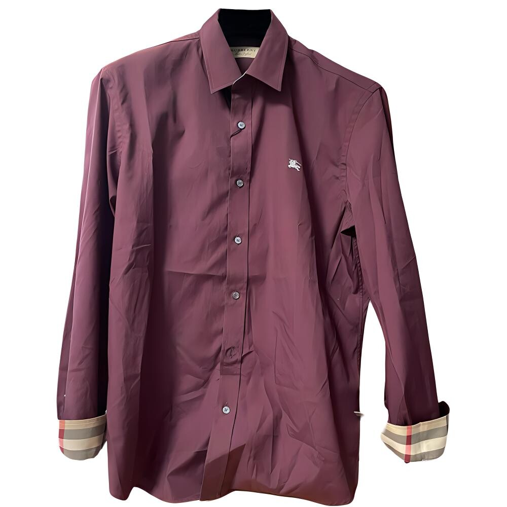 

Мужская рубашка Burberry, цвет Burgundy