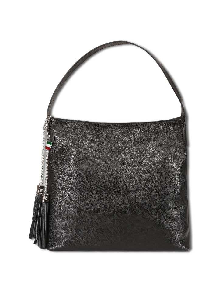 

Сумка через плечо Florence, кожа, черная, около 40 см Florence