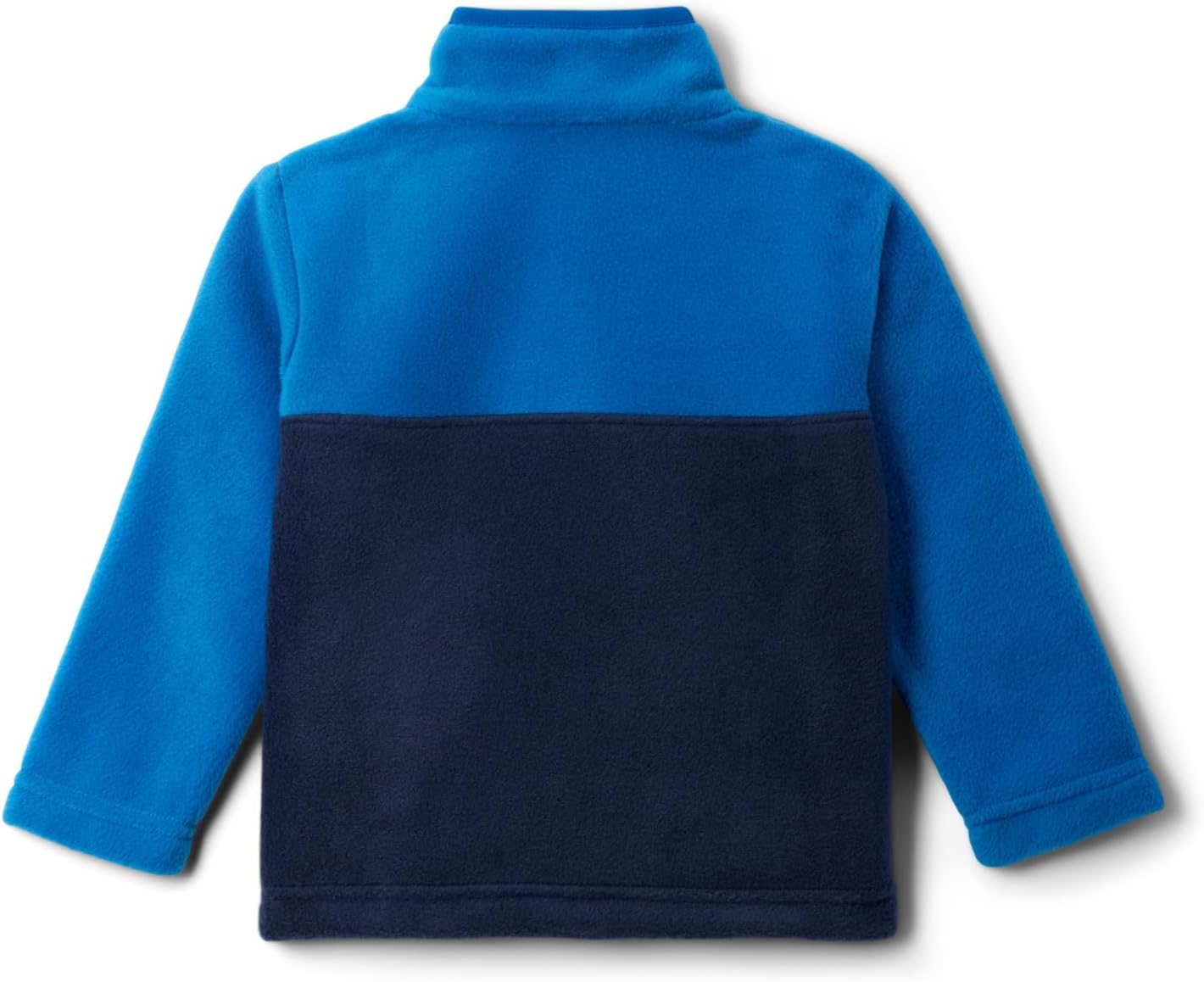 Columbia boys Unisex Kids Steens Mtn Ii 1/4 Snap Fleece Pull-over, Collegiate Navy/Bright Indigo — фото 4