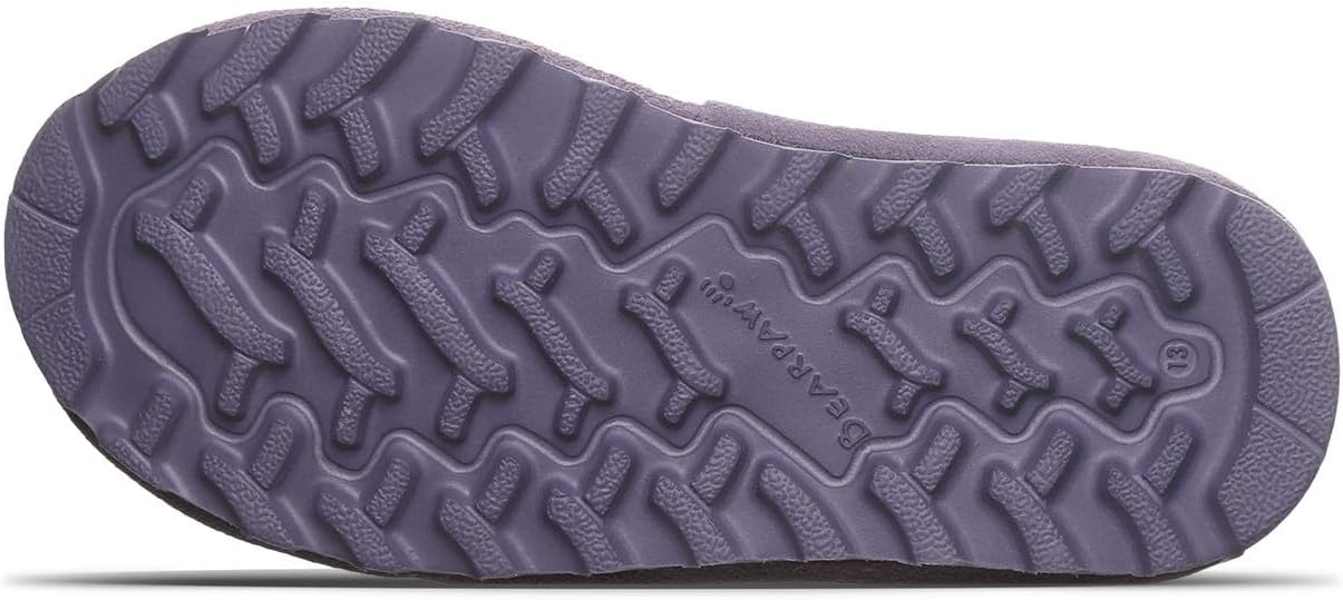 Детские ботинки BEARPAW Shorty | Удобные и прочные зимние ботинки на липучке для детей | Разные цвета и размеры, Purple Sage — фото 3