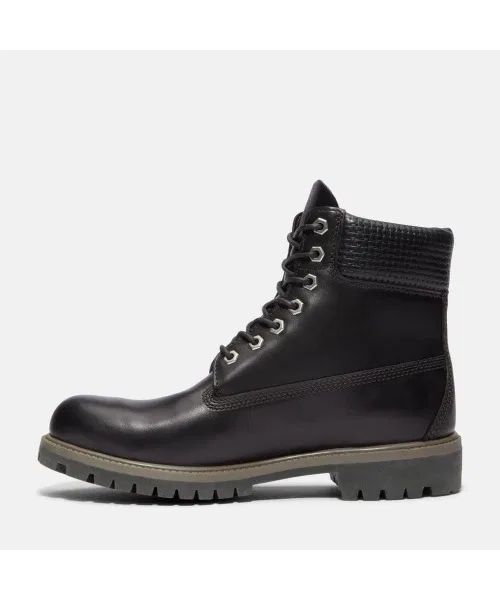 Ботинки Premium 6-Inch Waterproof Timberland с утеплителем 400 г, чёрные — фото 3