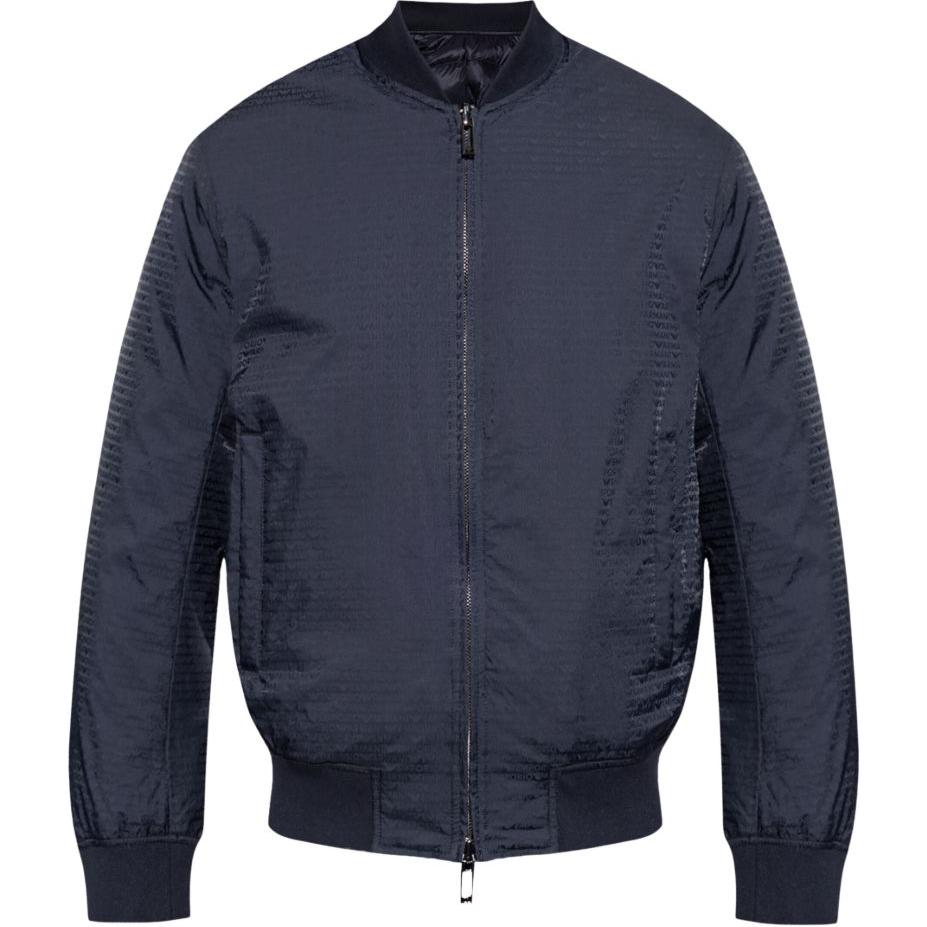 EMPORIO ARMANI Реверсивная куртка на молнии, Marine Blue — фото 3