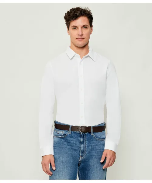 

Рубашка Грифона Regular fit Guess Jeans, белый