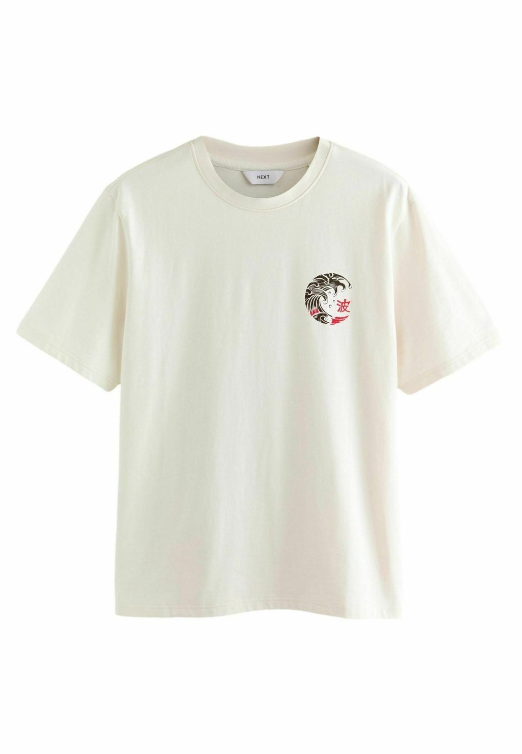

Футболка с принтом REGULAR FIT - JAPANESE SURF GRAPHIC. Next, белый