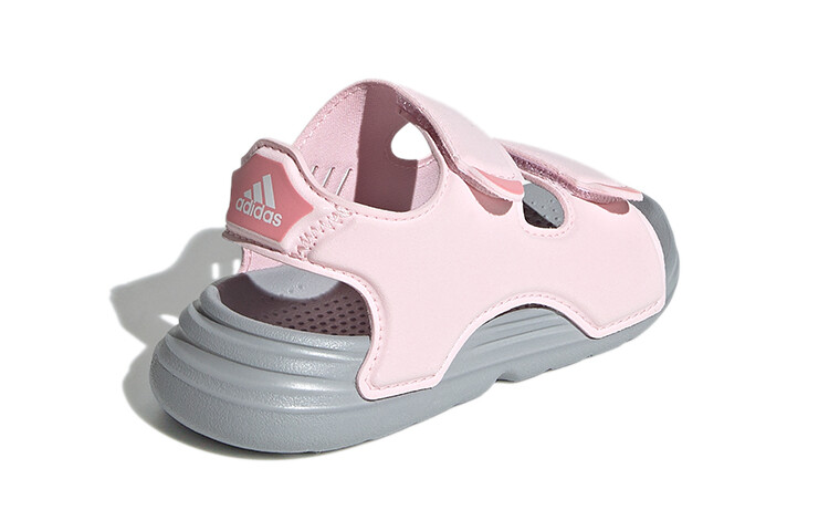 Кроссовки adidas Swim Toddler Shoes TD Low-top Pink/Gray — фото 4
