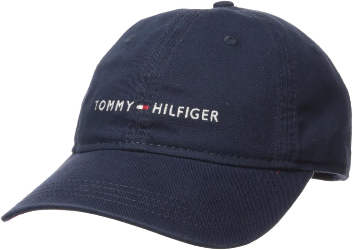 

Мужская бейсболка Tommy Hilfiger из хлопка с регулируемым логотипом, Tommy Navy