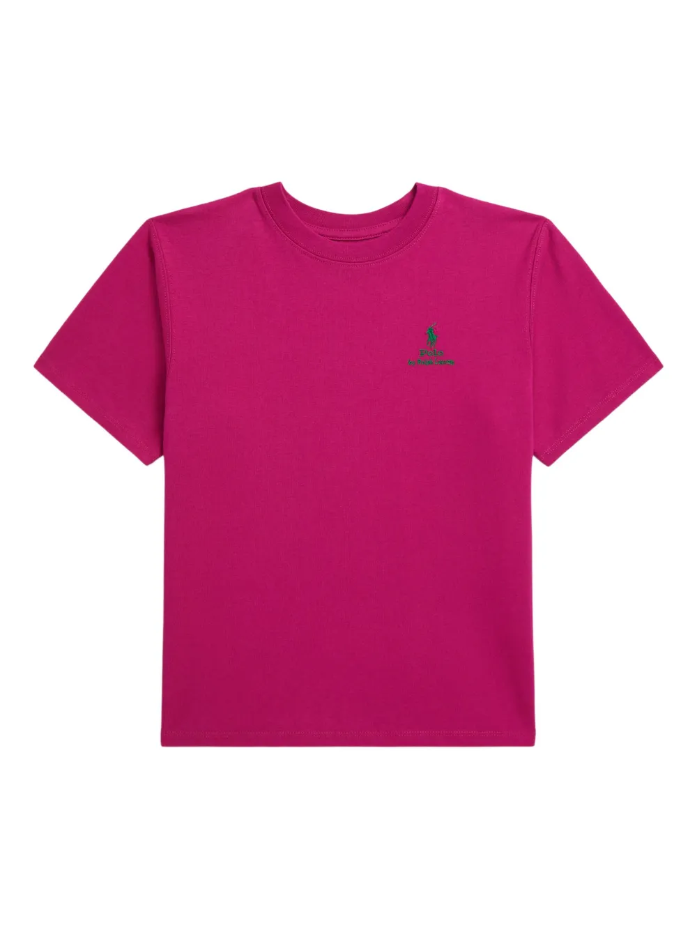 

Футболка с круглым вырезом POLO RALPH LAUREN KIDS, розовый