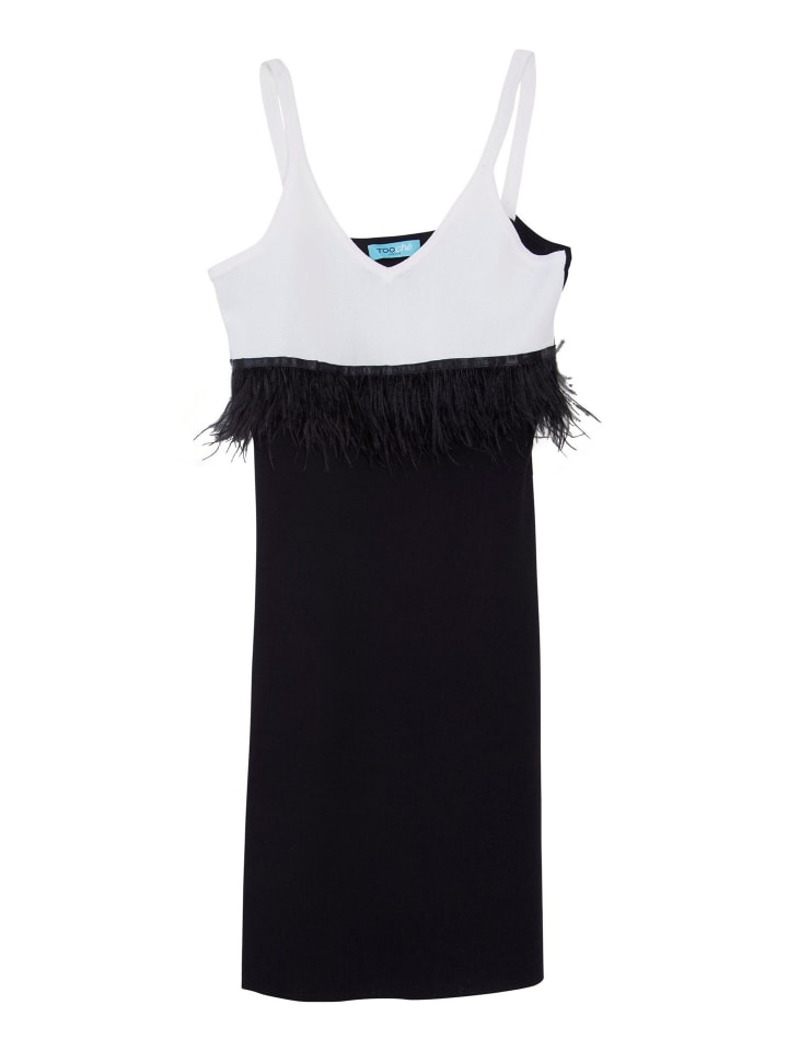 

Длинное платье TOOCHE, черный