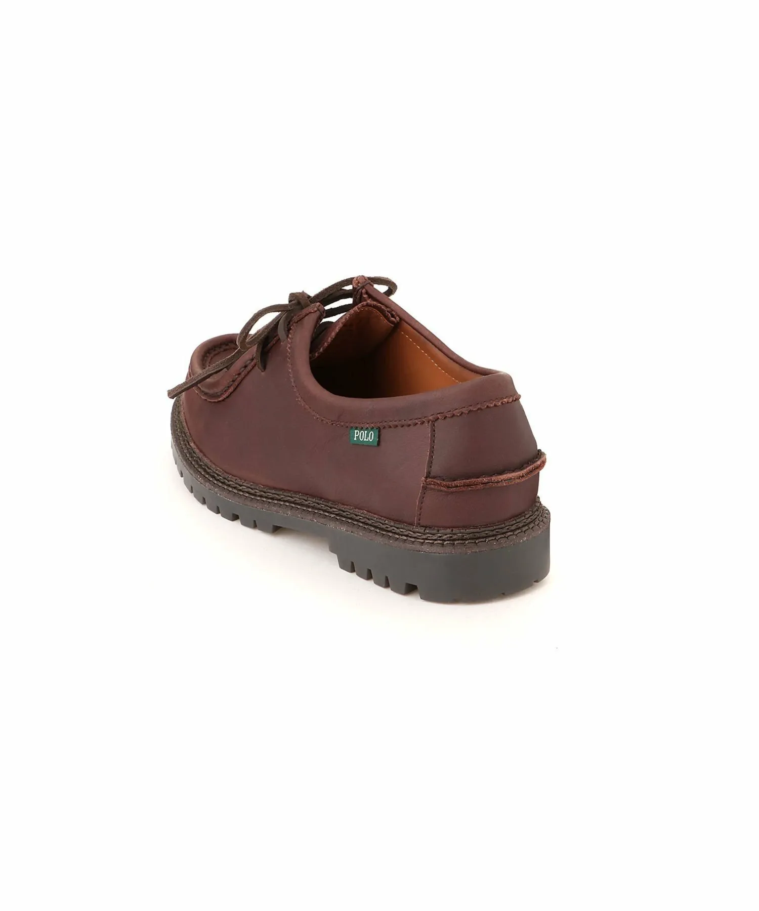 Polo Ralph Lauren RE52 APRON CLASSC темно-коричневые повседневные туфли Polo Ralph Lauren, Dark brown — фото 4