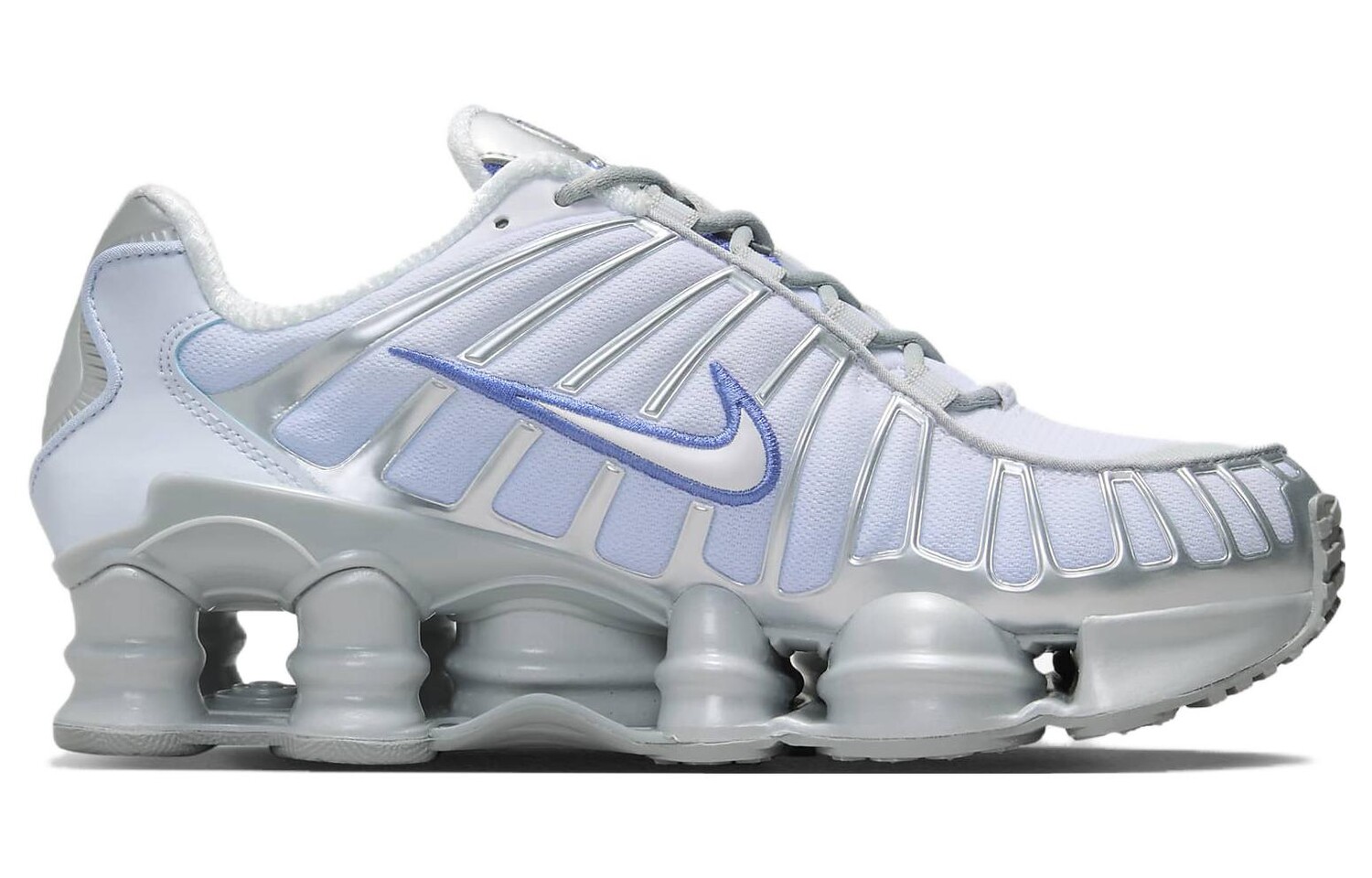 Кроссовки Nike Shox TL Series для женщин, Серебро — фото 2