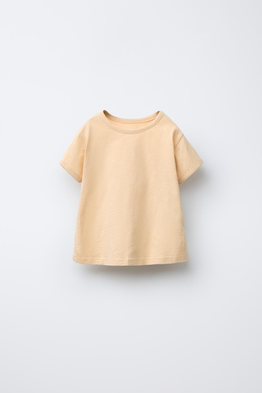 

Футболка с рюшами на спине ZARA, цвет Vanilla