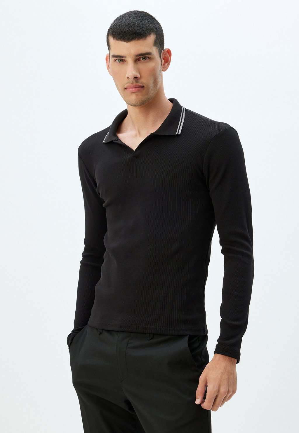 

Рубашка поло SLIM FIT Koton, черный