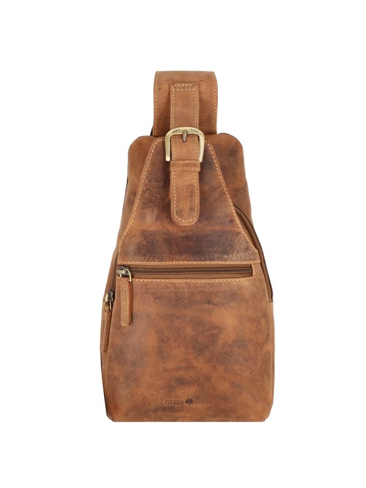 

Сумка через плечо Greenburry Leder 16 cm, коричневый