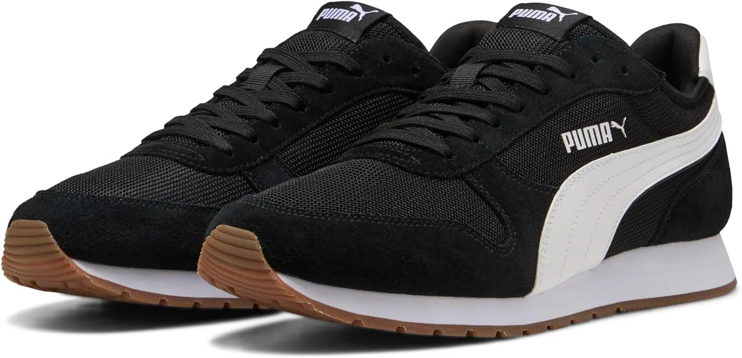 Кроссовки Puma Unisex St Miler, Black White — фото 2