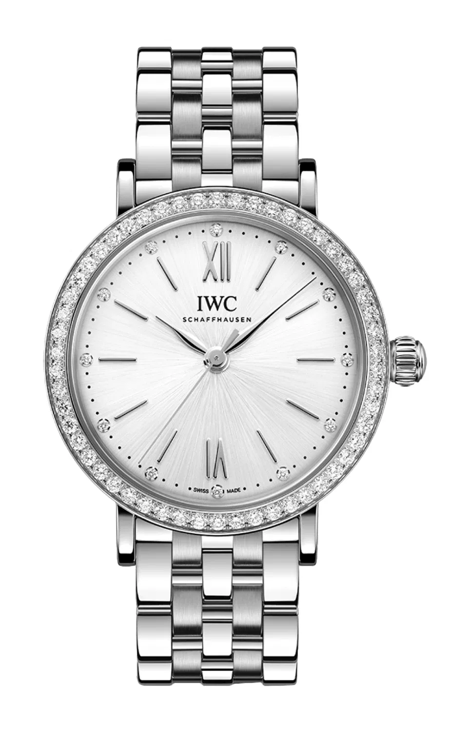 Портофино Автоматик 34 - IW657601 IWC SCHAFFHAUSEN, серебряный