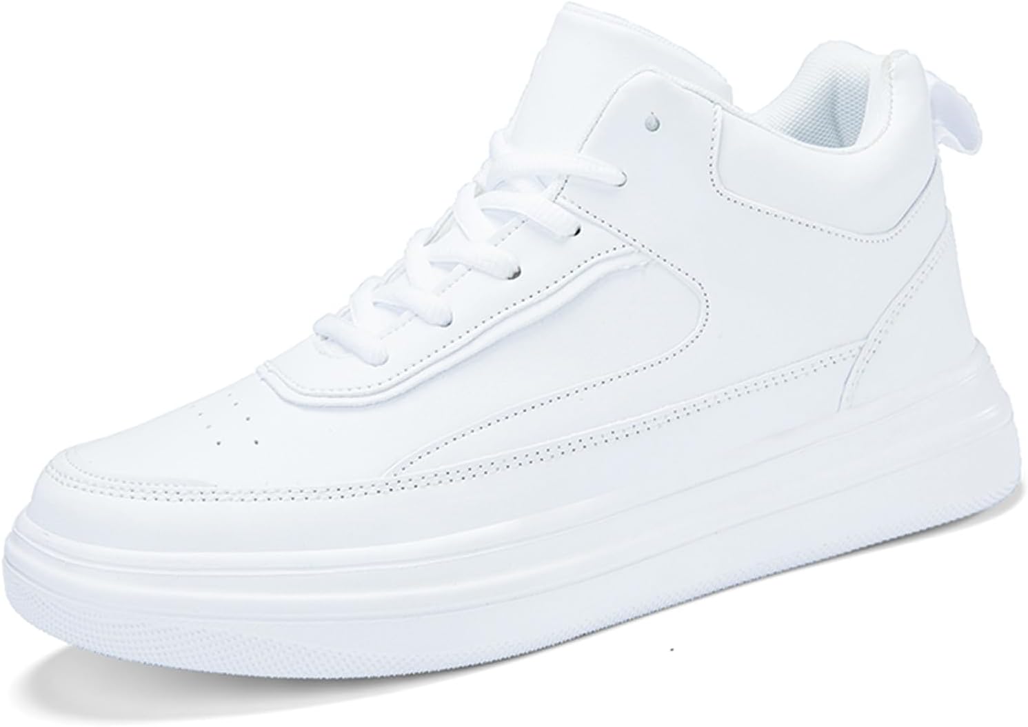 

Мужские модные кроссовки SPWAGYM, высокие скейт-обувь, стильные кроссовки для мужчин, повседневная обувь для ходьбы, белый