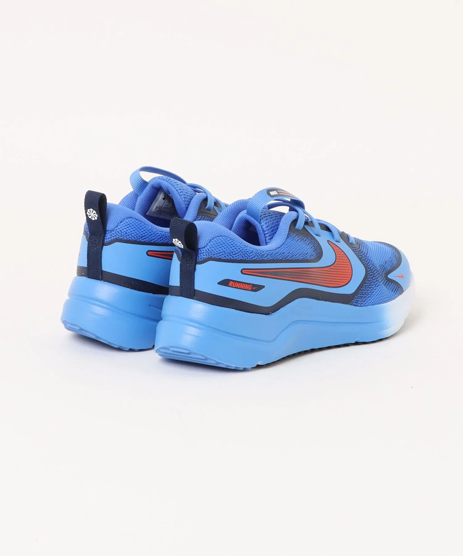 Детские кроссовки NIKE COSMIC RUNNER SWOOSH GS лёгкие синие — фото 2