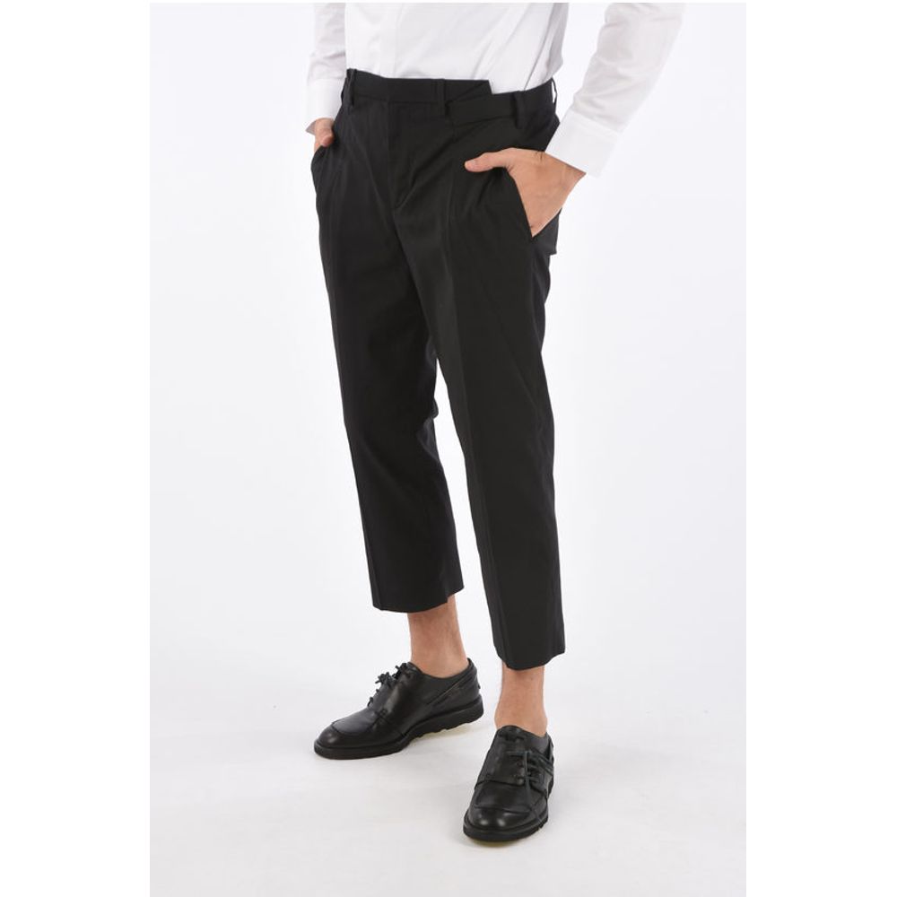 

Укороченные брюки облегающего кроя со стандартной посадкой Neil Barrett, Black