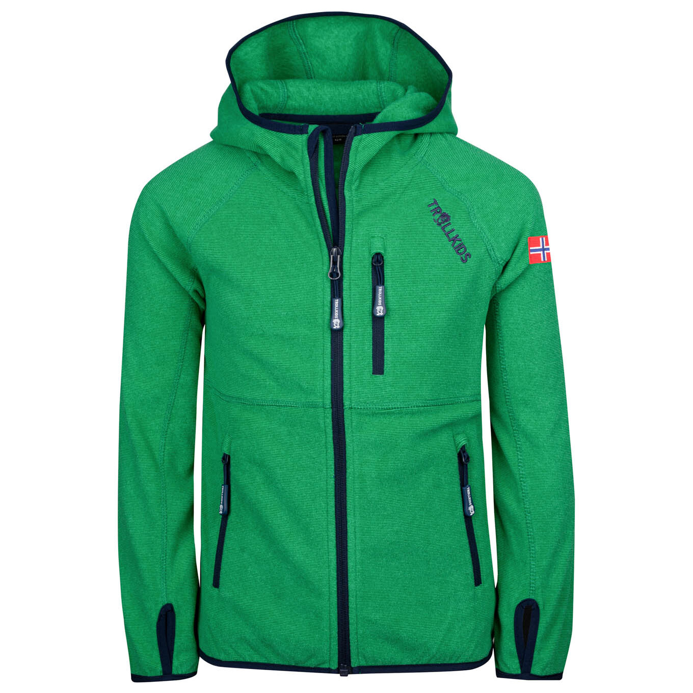 

Флисовая жилетка Trollkids Kids Sandefjord, цвет Pepper Green/Navy