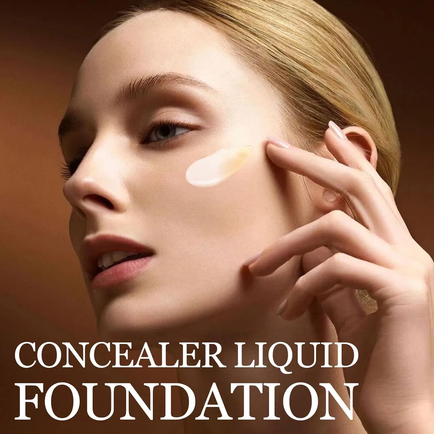 Консилер-основа Full Coverage Concealer Foundation, тон-корректор, 50 г, белый — фото 2