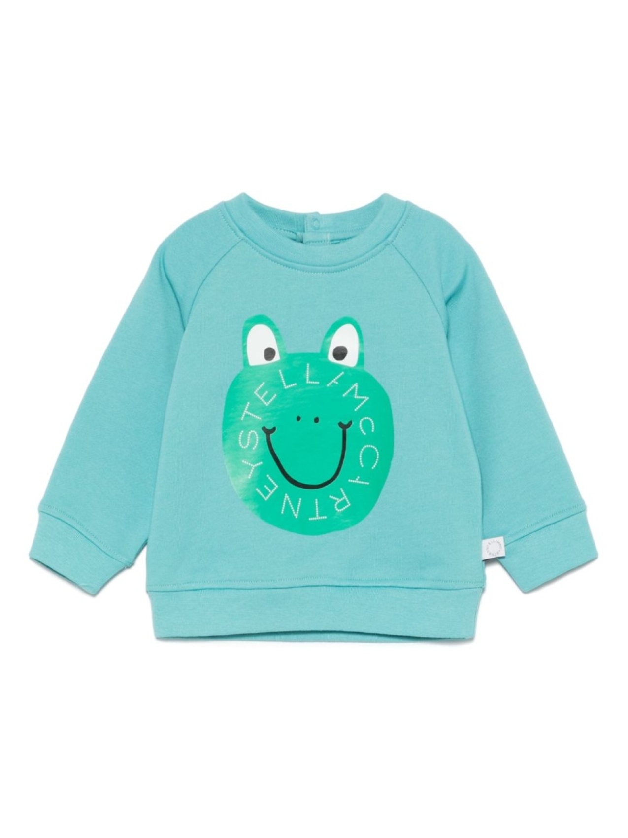 

Stella McCartney Kids толстовка с принтом, синий