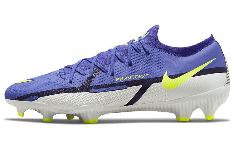 

Футбольные бутсы Phantom GT унисекс с низким верхом, синие/серые Nike
