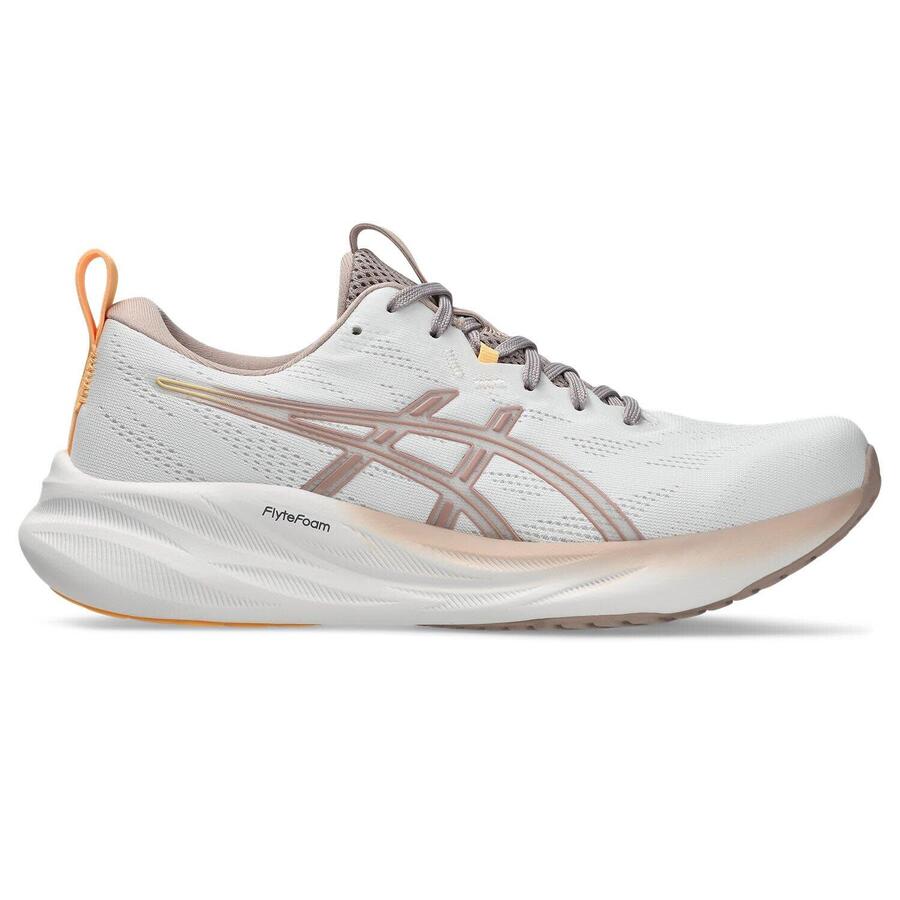 Кроссовки для бега по шоссе женские ASICS Gel Pulse 16 W - белые/бежевые — фото 3