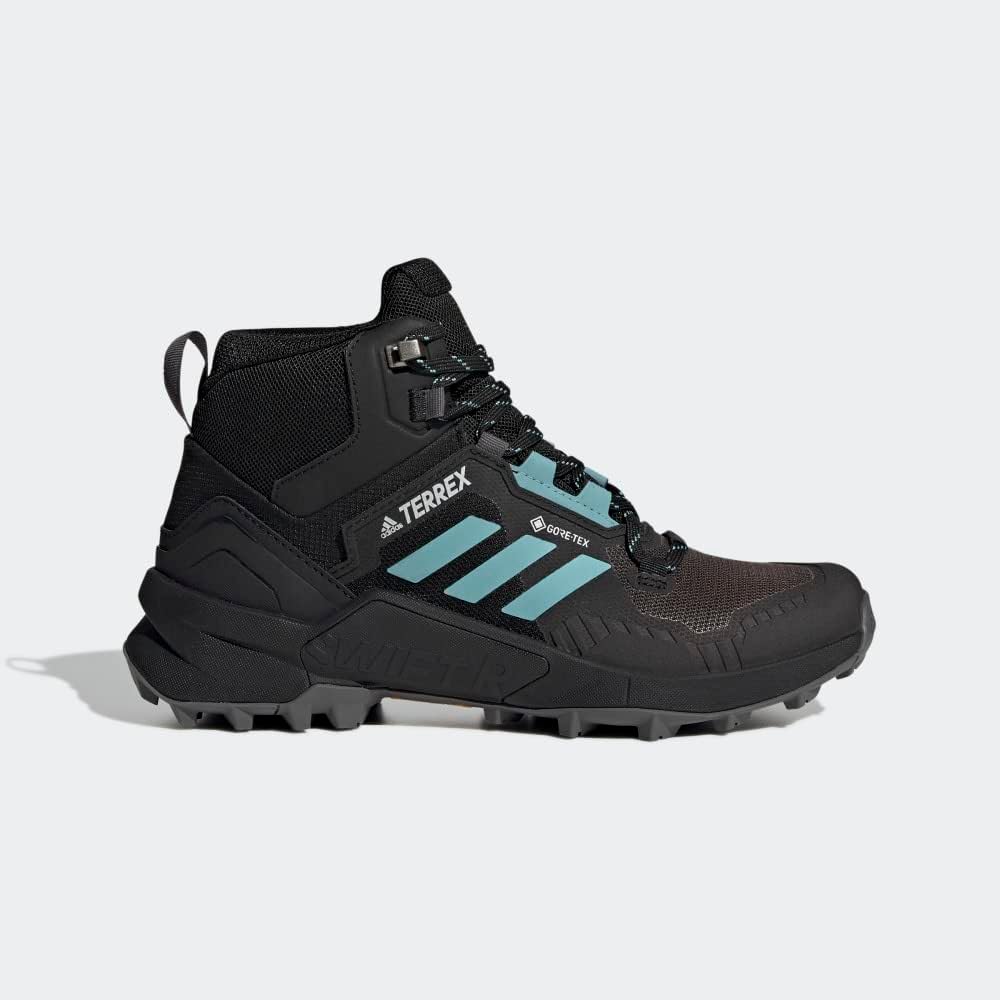 Мужские кроссовки Adidas Terrex Swift R3, черный/серый/мятный/темно-серый — фото 2