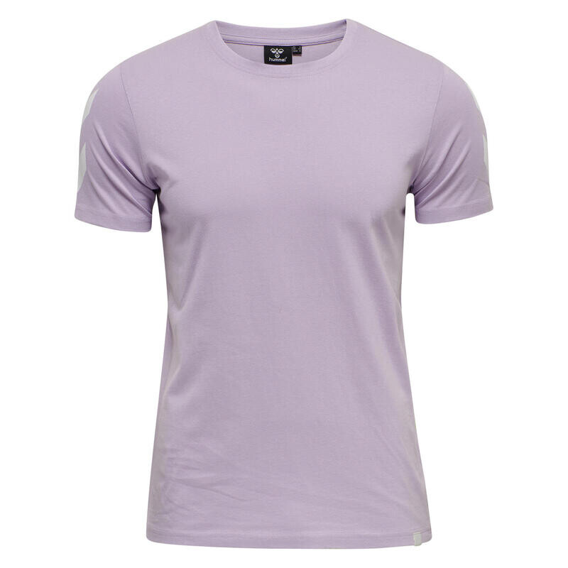 

Футболка Hmllegacy с шевроном унисекс для спорта и отдыха HUMMEL, цвет rosa