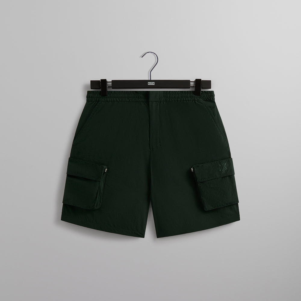 

Шорты Kith Wrinkle Nylon Evan Cargo Short, цвет Stadium
